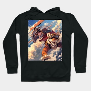 Calvin and Hobbes Toothy Terror Hoodie